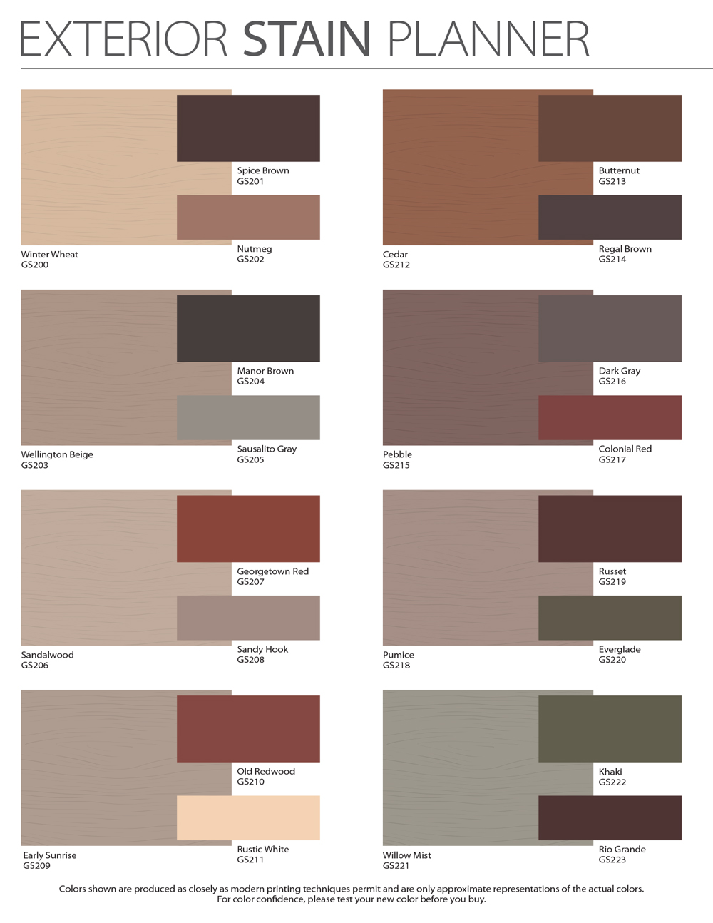 Exterior Stain Planner - Page 02
